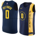 Maillot Indiana Pacers Alex Poythress Ciudad 2018 Bleu