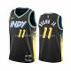 Maillot Indiana Pacers Bruce Brown JR. NO 11 Ville 2023-24 Noir