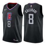 Maillot Los Angeles Clippers Danilo Gallinari Statement 2019 Noir