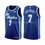 Maillot Los Angeles Lakers Carmelo Anthony NO 7 Classic 2021 Bleu Maillot Los Angeles Lakers Carmelo Anthony NO 7 Classic 2021 Bleu