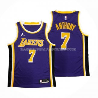 Maillot Los Angeles Lakers Carmelo Anthony NO 7 Statement 2020-21 Volet