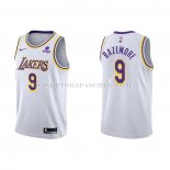Maillot Los Angeles Lakers Kent Bazemore NO 9 Association 2021-22 Blanc