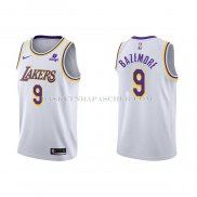 Maillot Los Angeles Lakers Kent Bazemore NO 9 Association 2021-22 Blanc