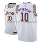 Maillot Los Angeles Lakers Sviatoslav Mykhailiuk Association 201