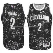 Maillot Lumieres de la ville Cleveland Cavaliers Irving Noir