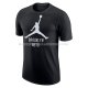 Maillot Manche Courte Brooklyn Nets Essential Jumpman Noir