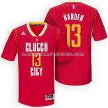 Maillot Manche Courte Houston Harden Rouge