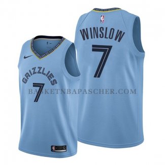 Maillot Memphis Grizzlies Justise Winslow Statement 2019-20 Bleu