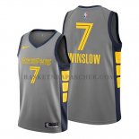 Maillot Memphis Grizzlies Justise Winslow Ville 2019-20 Gris