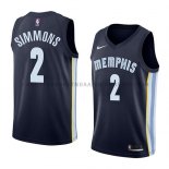 Maillot Memphis Grizzlies Kobi Simmons Icon 2018 Bleu