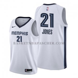 Maillot Memphis Grizzlies Tyus Jones Association Blanc