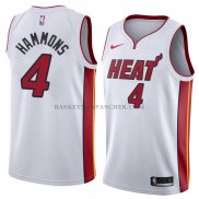 Maillot Miami Heat AJ Hammons Association 2018 Blanc