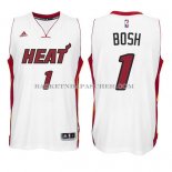 Maillot Miami Heat Bosh Blacno