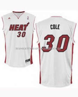 Maillot Miami Heat Cole Blanc