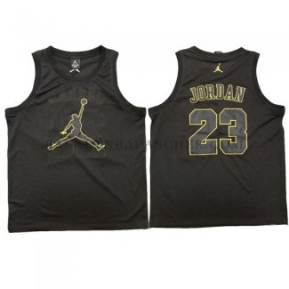 Maillot Michael Jordan NoirOr