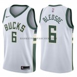 Maillot Milwaukee Bucks Eric Bledsoe Association 2017-18 Blanc