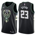 Maillot Milwaukee Bucks Sterling 2017-18 Marron Statehombret 201