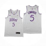 Maillot Minnesota Timberwolves Anthony Edwards NO 5 Classic 2024 Blanc