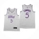 Maillot Minnesota Timberwolves Anthony Edwards NO 5 Classic 2024 Blanc