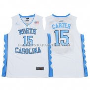 Maillot NCAA North Carolina Carter Blanc