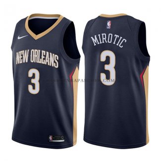 Maillot New Orleans Pelicans Nikola Mirotic Icon 2017-18 Bleu