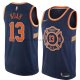 Maillot New York Knicks Joakim Noah Ciudad 2018 Bleu