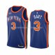 Maillot New York Knicks Josh Hart NO 3 Ville 2023-24 Bleu