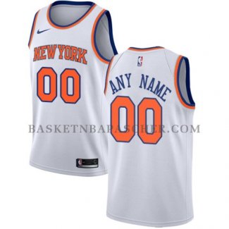 Maillot New York Knicks Personnalise 2017-18 Blanc