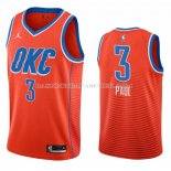 Maillot Oklahoma City Thunder Chris Paul NO 3 Statement 2021 Orange Maillot Oklahoma City Thunder Chris Paul NO 3 Statement 2021 Orange