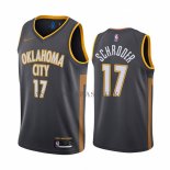 Maillot Oklahoma City Thunder Dennis Schroder Ville Noir Maillot Oklahoma City Thunder Dennis Schroder Ville Noir