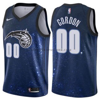 Maillot Orlando Magic Gordon Ciudad 2017-18 Bleu