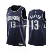 Maillot Orlando Magic Jett Howard NO 13 Ville 2023-24 Bleu