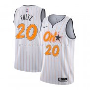 Maillot Orlando Magic Markelle Fultz Ville 2020-21 Blanc
