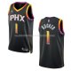 Maillot Phoenix Suns Devin Booker NO 1 Statement 2022-23 Noir