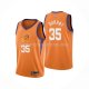 Maillot Phoenix Suns Kevin Durant NO 35 Statement 2021 Orange