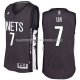 Maillot Remix Alternate Brooklyn Nets Lin 2016-17 Noir