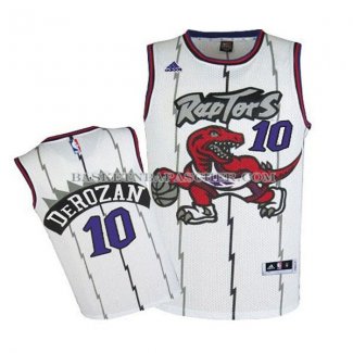 Maillot Retro Enfant Toronto Raptors DeRozan Blanc