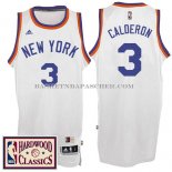 Maillot Retro New York Knicks Calderon Blanc