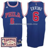 Maillot Retro Philadelphia 76ers Erving Bleu