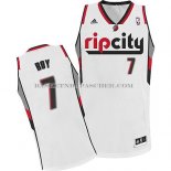 Maillot Rip City Portland Trail Blazers Roy Blanc