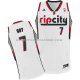 Maillot Rip City Portland Trail Blazers Roy Blanc