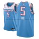 Maillot Sacramento Kings De'aaron Fox Ciudad 2018-19 Bleu