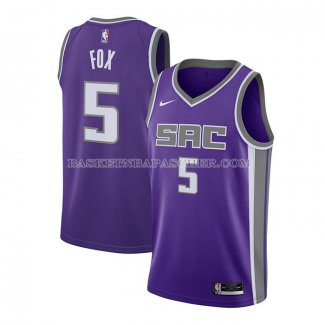 Maillot Sacramento Kings De'aaron Fox Icon 2020-21 Volet