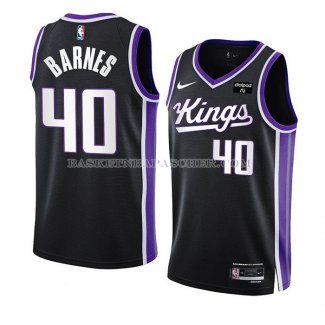 Maillot Sacramento Kings Harrison Barnes NO 40 Icon 2023-24 Noir