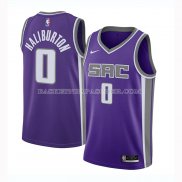 Maillot Sacramento Kings Tyrese Haliburton Icon 2020-21 Noir