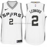 Maillot San Antonio Spurs Kawhi Leonard 2017-18 Blanc