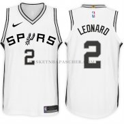 Maillot San Antonio Spurs Kawhi Leonard 2017-18 Blanc
