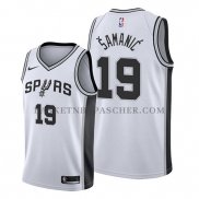 Maillot San Antonio Spurs Luka Samanic Association 2019-20 Blanc