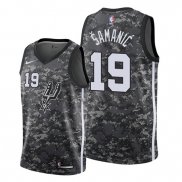 Maillot San Antonio Spurs Luka Samanic Ville 2019-20 Camuflaje