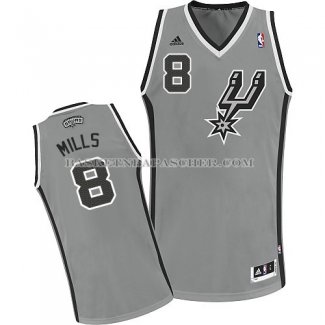 Maillot San Antonio Spurs Mills Gris